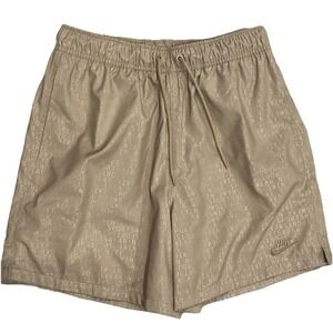 Nike Men's Club Flow 6" Shorts, Parachute Beige, Small, HV4609-297, New